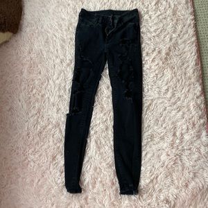 American eagle ripped jeans